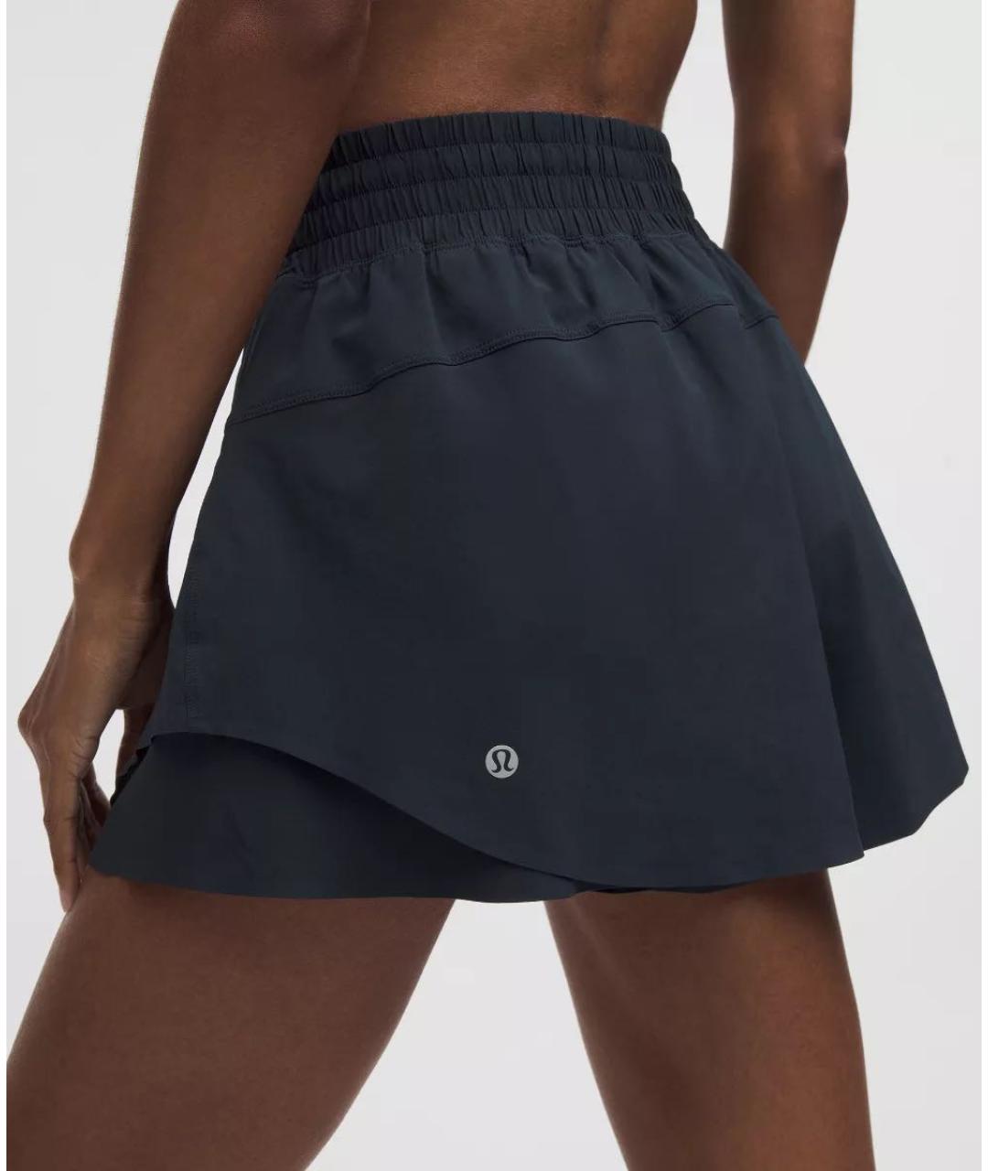 Lululemon Темно-синие полиэстеровые спортивные брюки и шорты, фото 5