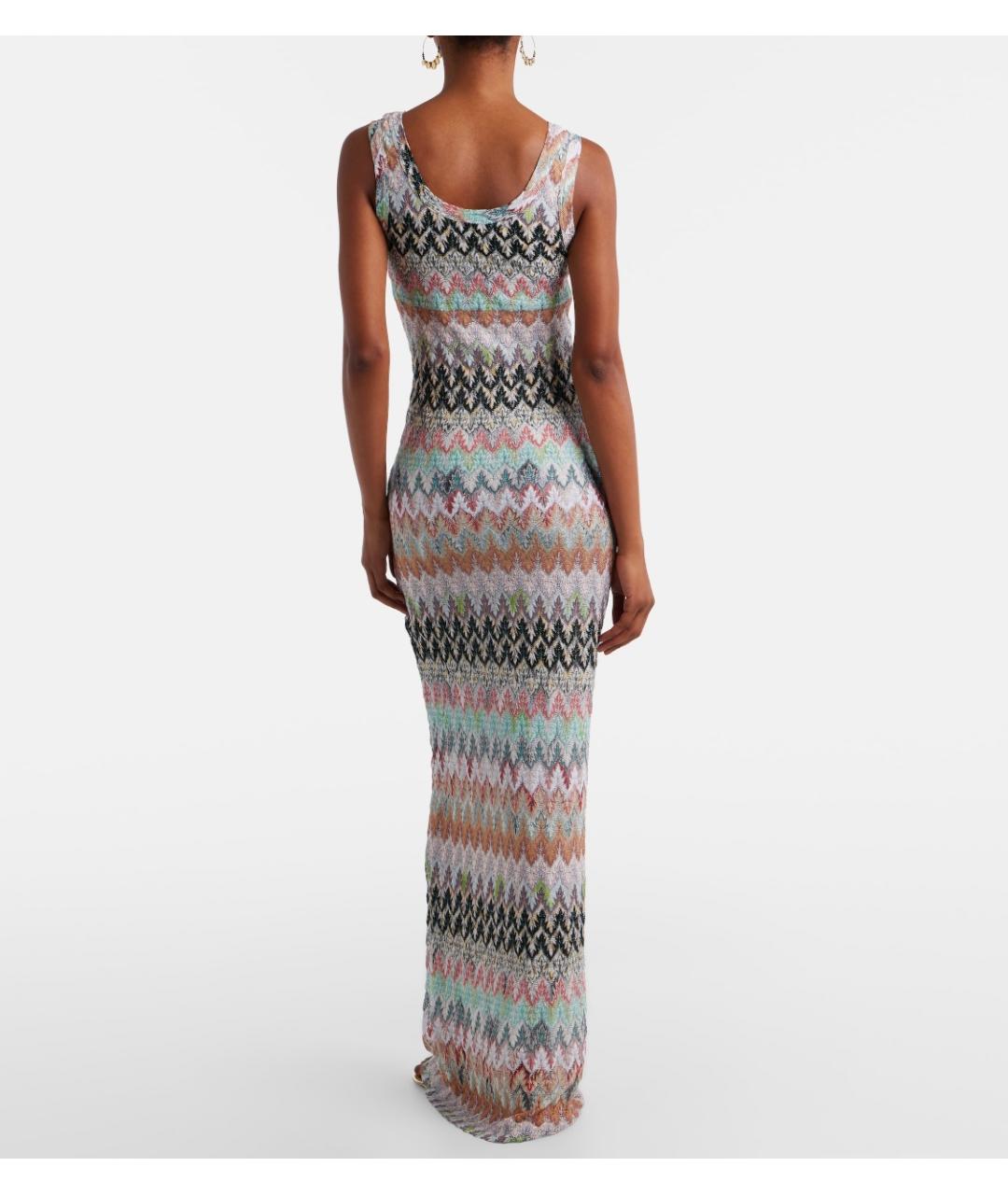 MISSONI Мульти вискозное коктейльное платье, фото 3