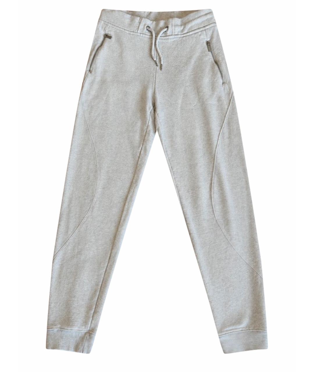 CALVIN KLEIN Серые хлопковые спортивные брюки и шорты, фото 1