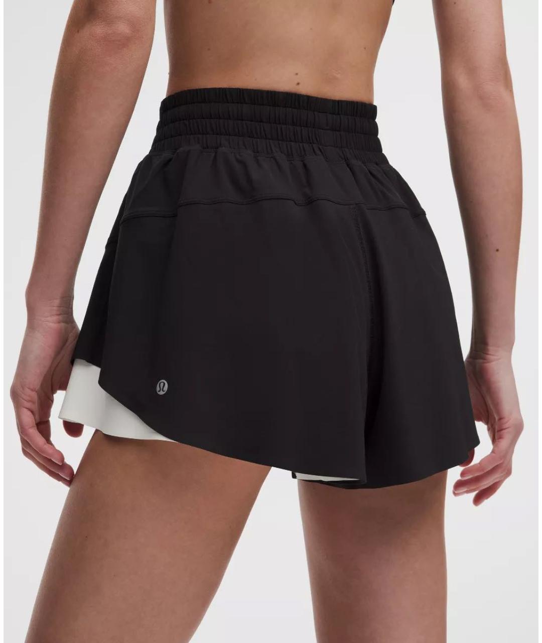 Lululemon Черные полиэстеровые спортивные брюки и шорты, фото 6