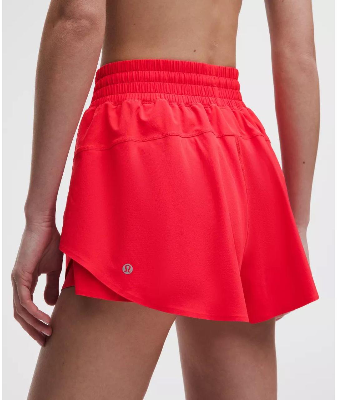 Lululemon Коралловые полиэстеровые спортивные брюки и шорты, фото 6