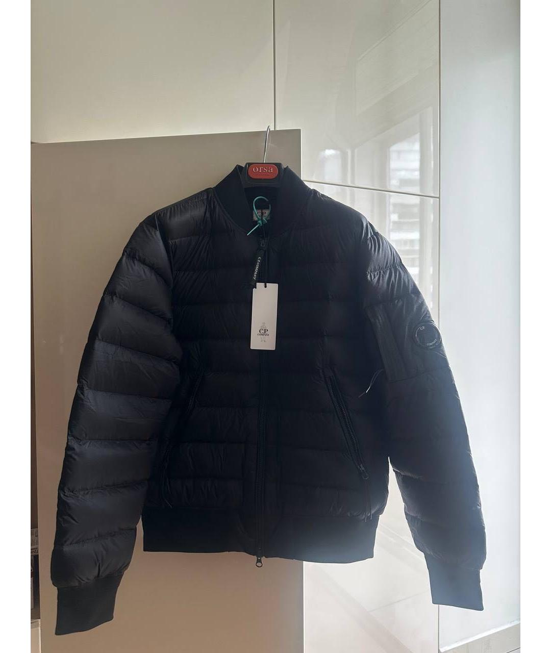 CP COMPANY Черный нейлоновый пуховик, фото 8