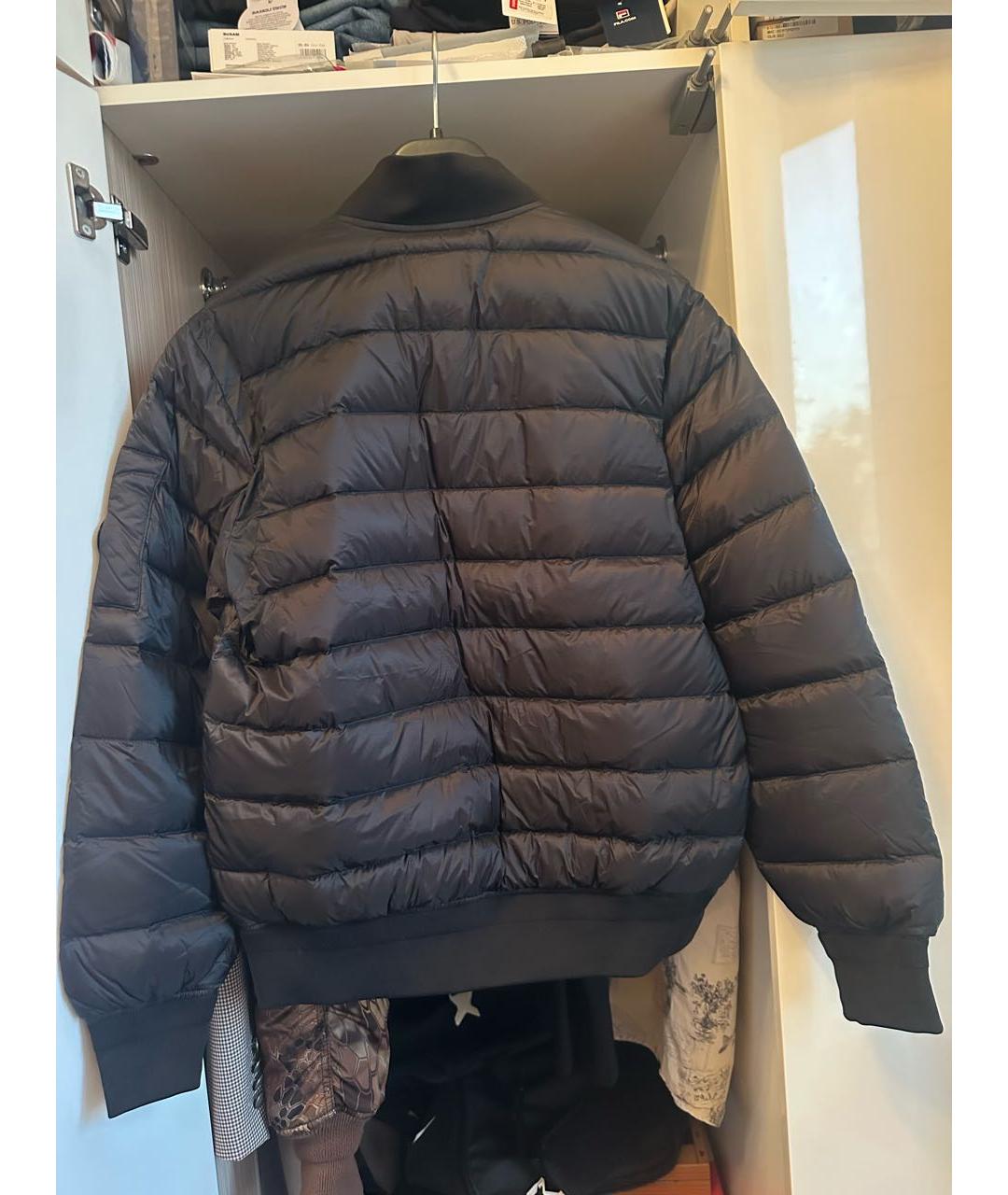 CP COMPANY Черный нейлоновый пуховик, фото 2