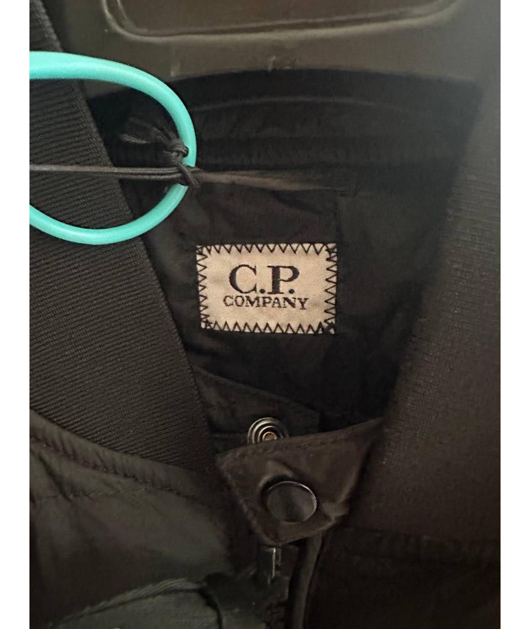CP COMPANY Черный нейлоновый пуховик, фото 5