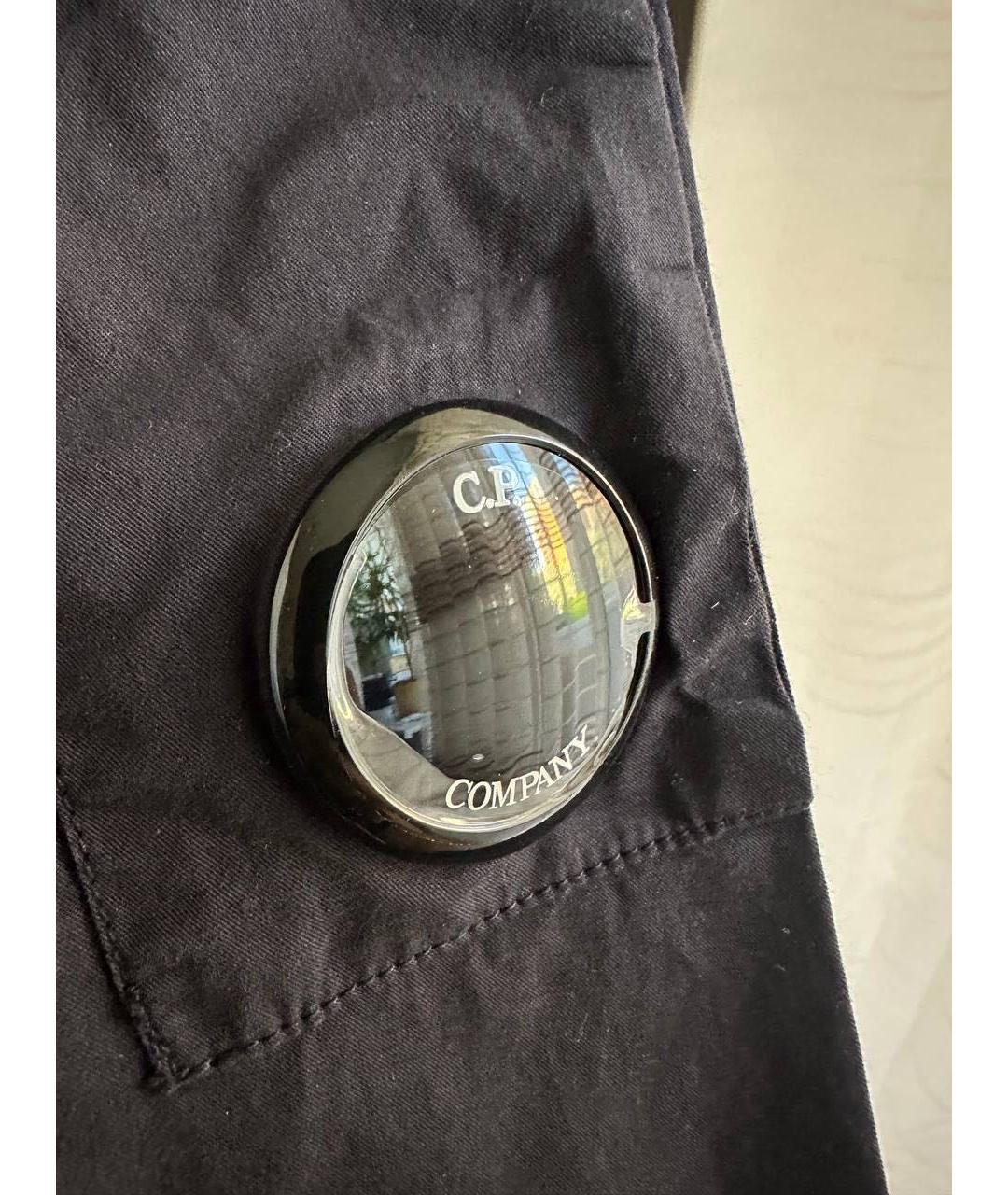 CP COMPANY Черная хлопковая куртка, фото 5