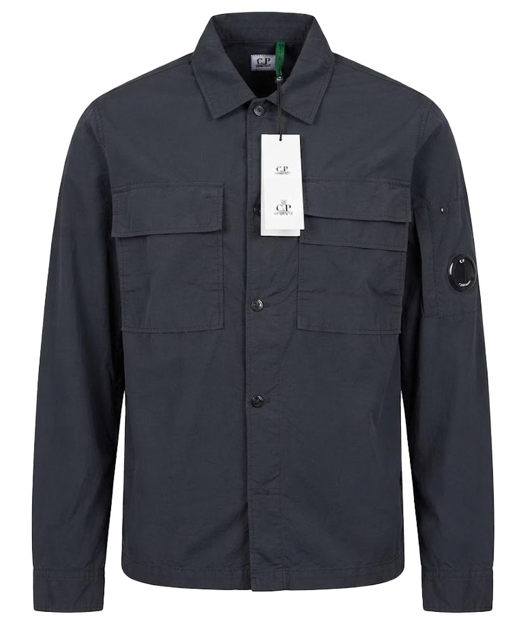 CP COMPANY Черная хлопковая куртка, фото 1