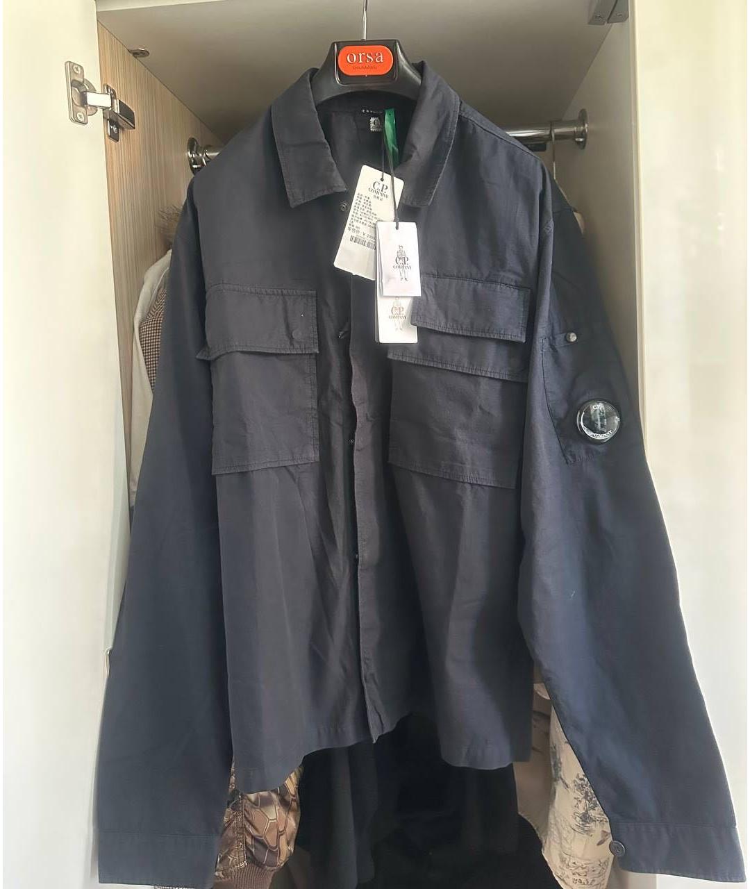CP COMPANY Черная хлопковая куртка, фото 7