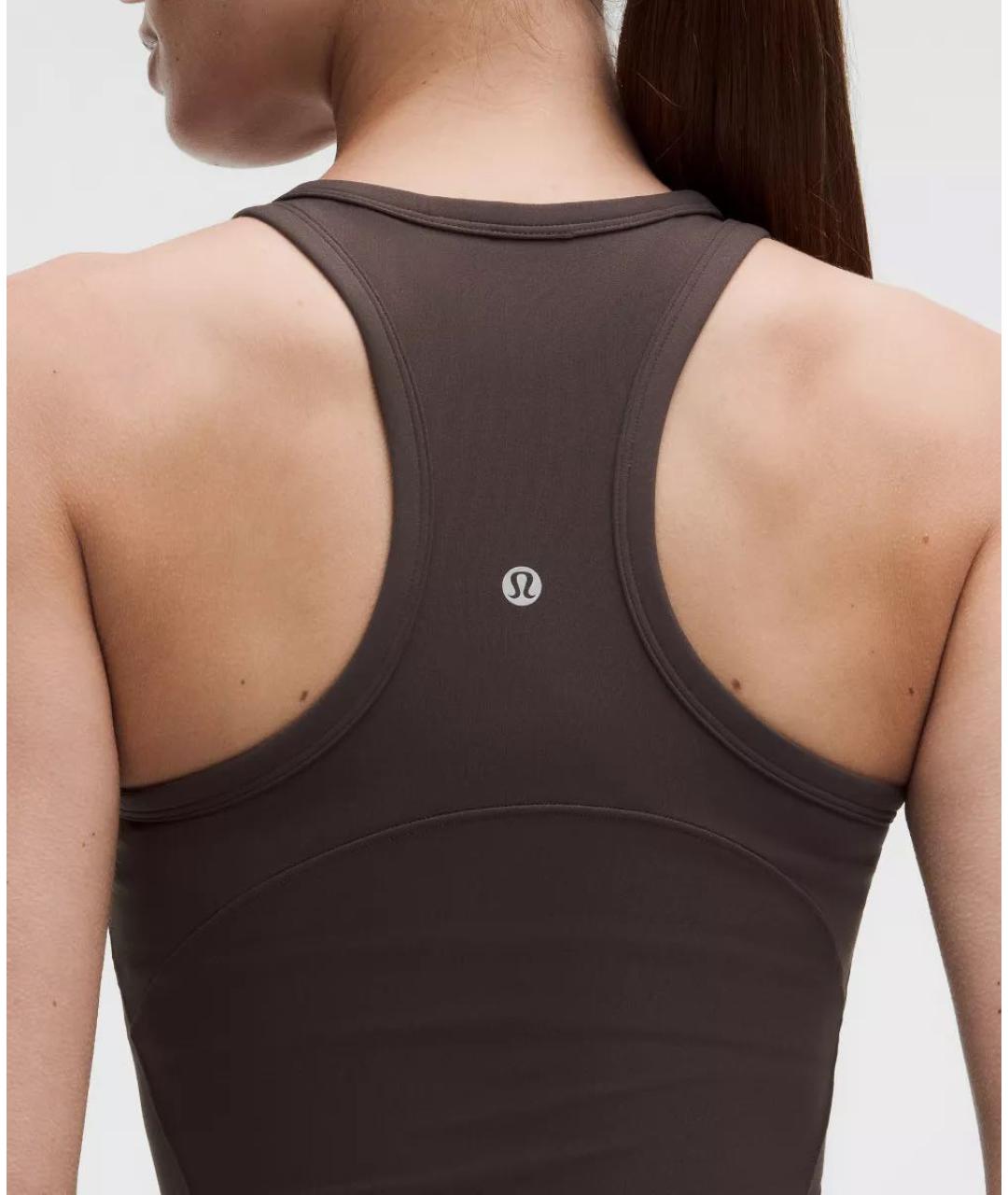 Lululemon Коричневая нейлоновая майка, фото 5