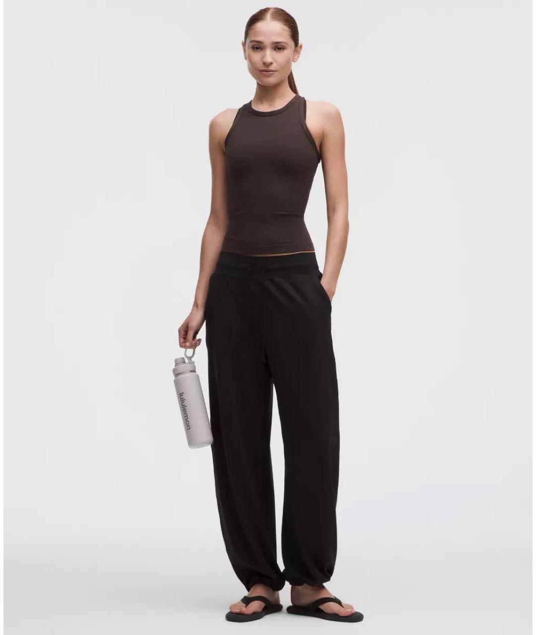 Lululemon Коричневая нейлоновая майка, фото 3