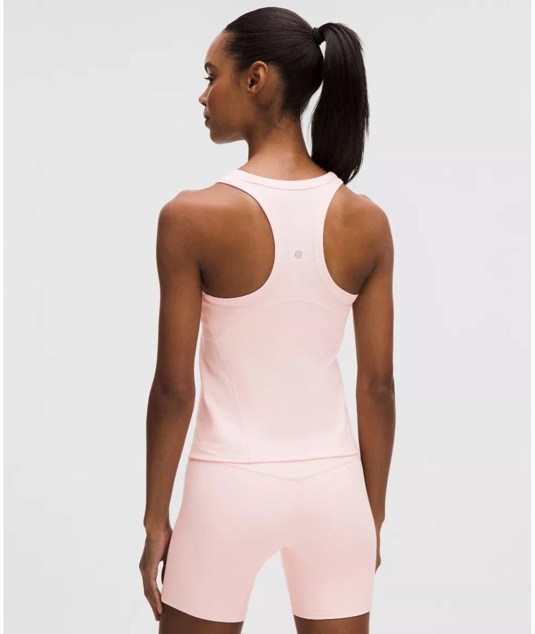 Lululemon Розовая нейлоновая майка, фото 2