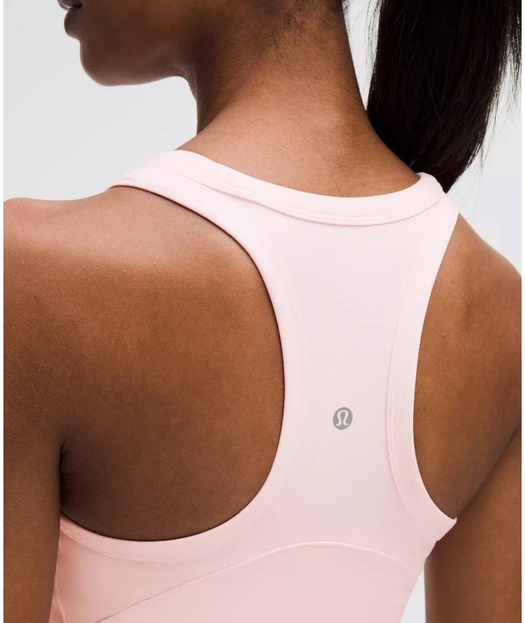 Lululemon Розовая нейлоновая майка, фото 5