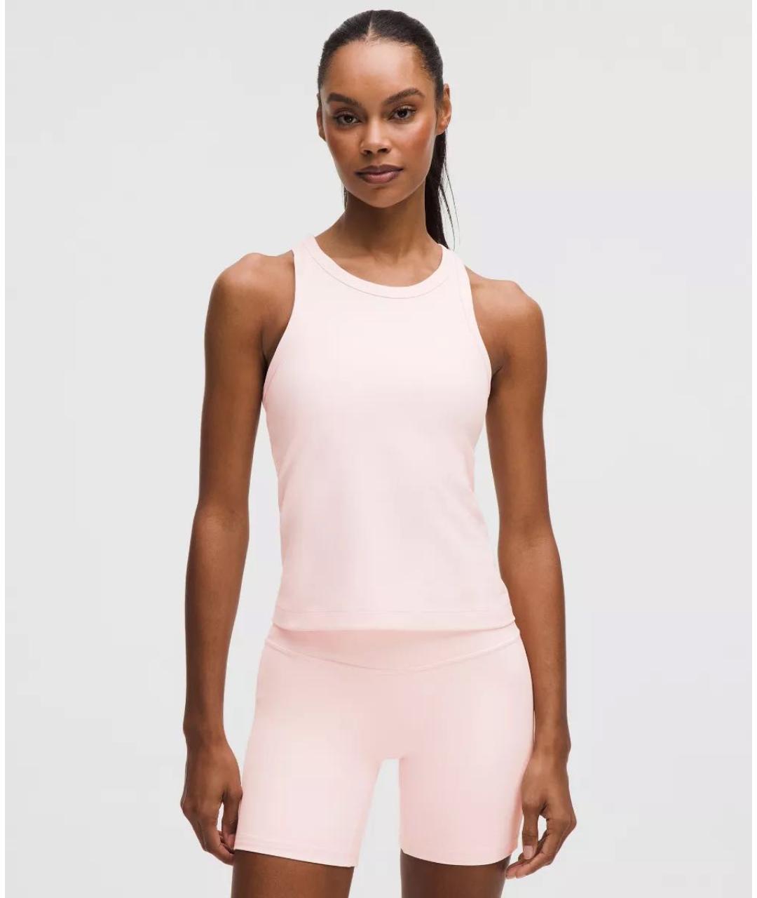 Lululemon Розовая нейлоновая майка, фото 6