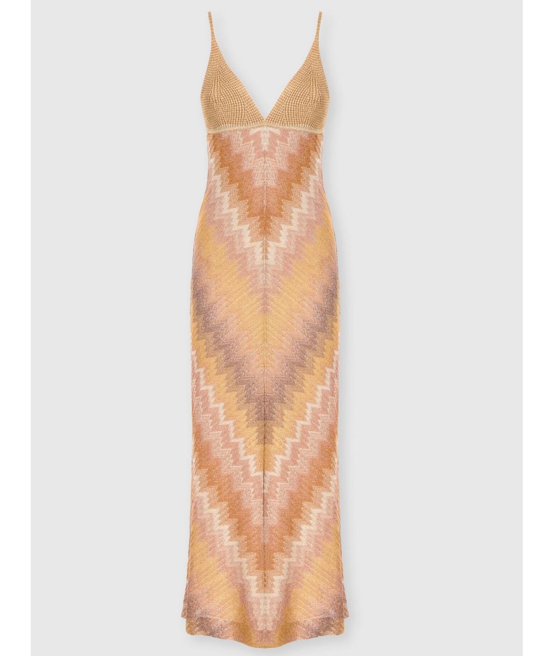 MISSONI Мульти вискозное коктейльное платье, фото 8