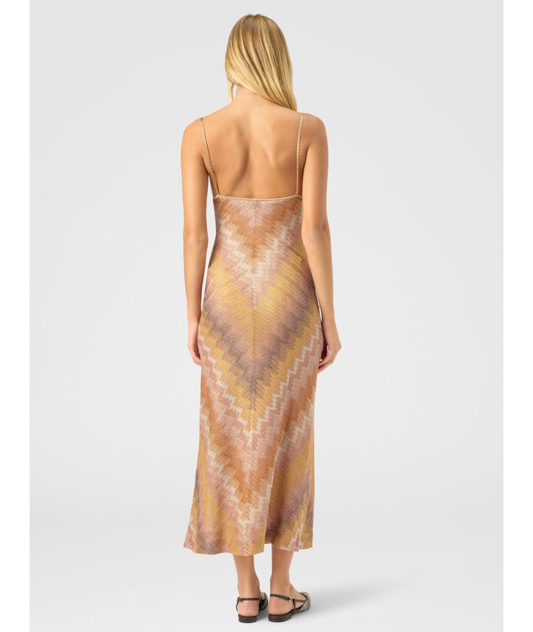 MISSONI Мульти вискозное коктейльное платье, фото 5