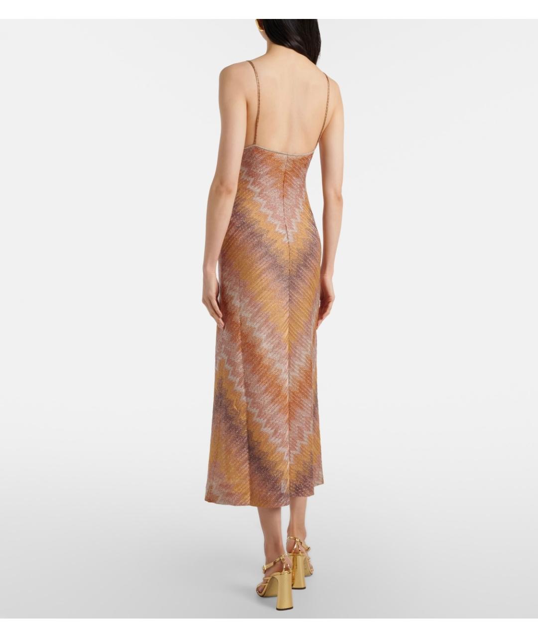 MISSONI Мульти вискозное коктейльное платье, фото 7
