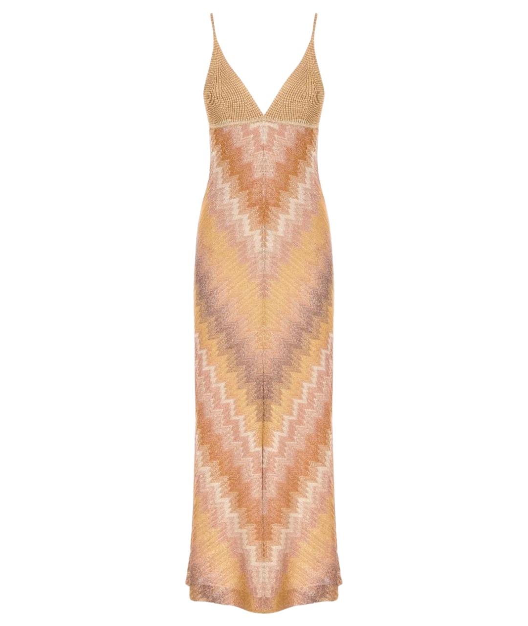 MISSONI Мульти вискозное коктейльное платье, фото 1
