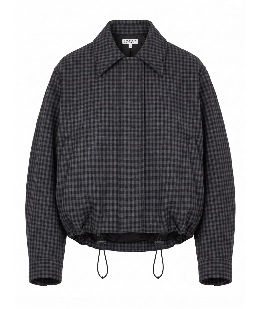 LOEWE Синяя шерстяная куртка, фото 1