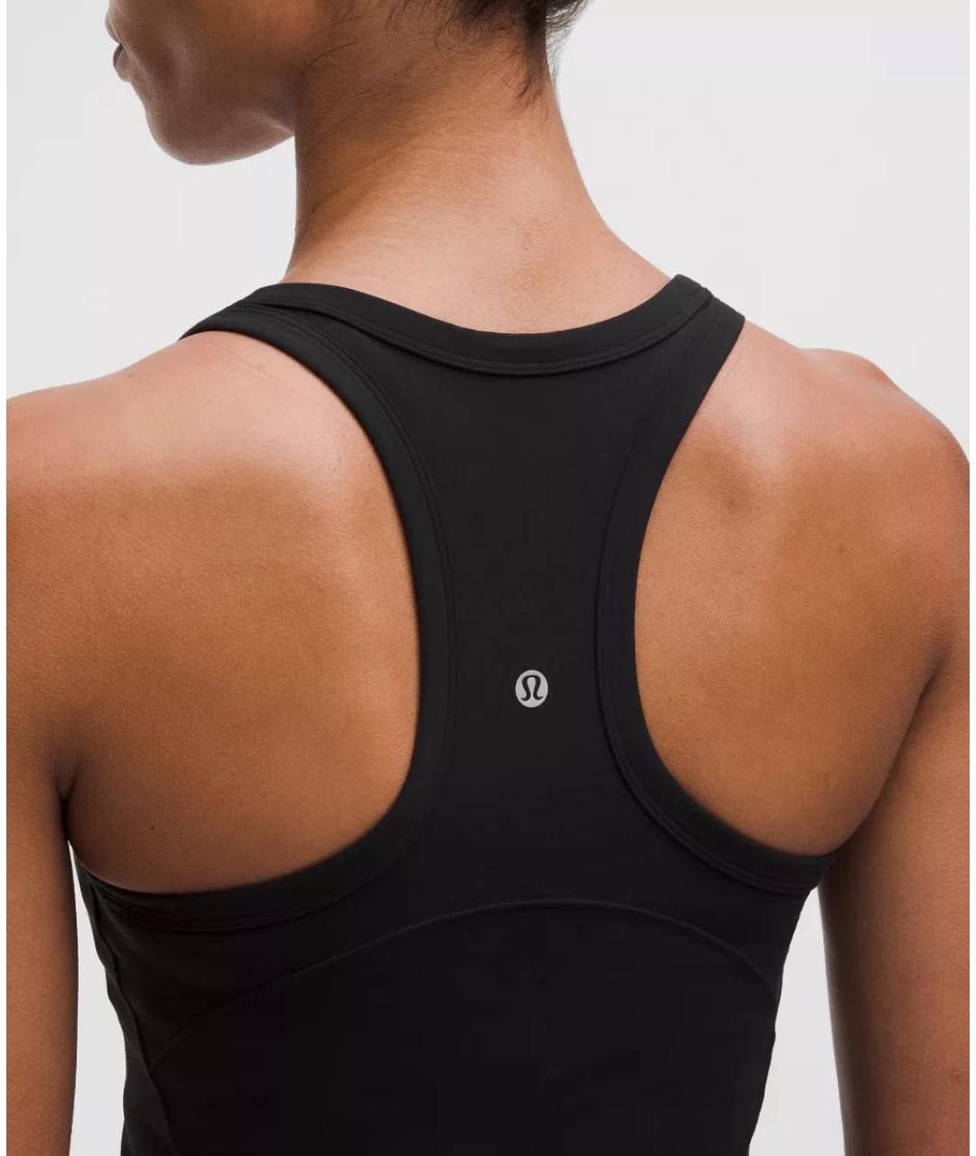 Lululemon Черная нейлоновая майка, фото 5