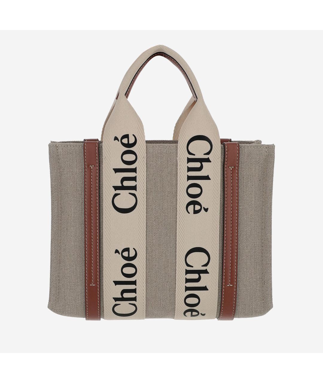 CHLOE Коричневая сумка тоут, фото 3