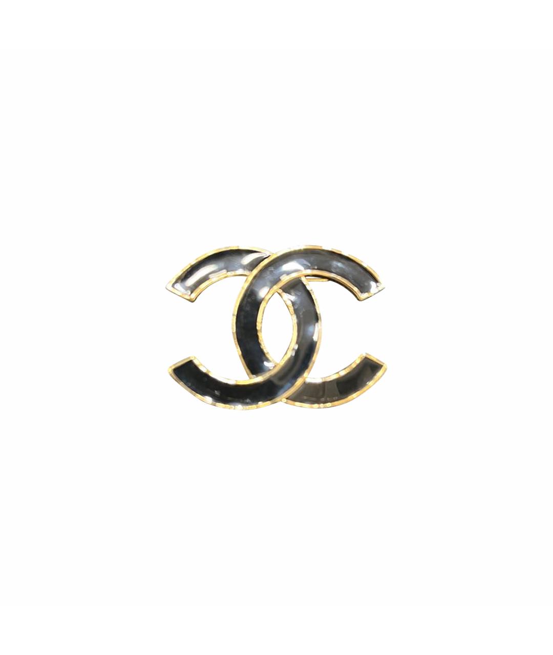CHANEL Черная булавка / брошь, фото 1