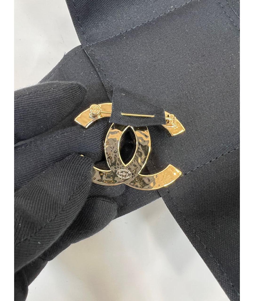 CHANEL Черная булавка / брошь, фото 3