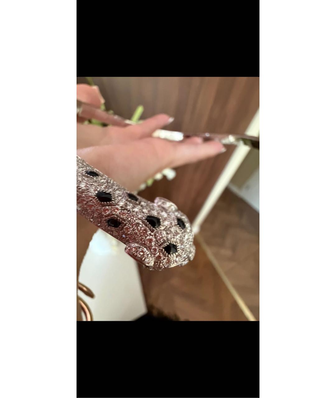 CARTIER Белое колье из белого золота, фото 5