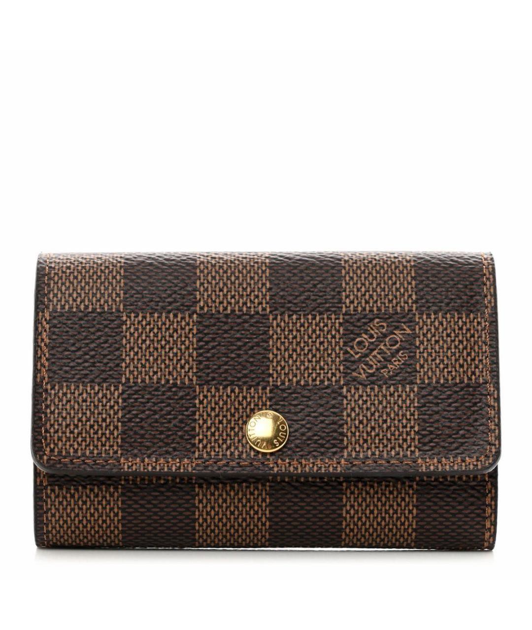 LOUIS VUITTON Коричневая ключница, фото 1
