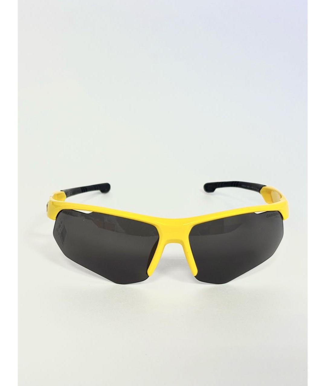 Carrera Желтые пластиковые солнцезащитные очки, фото 4