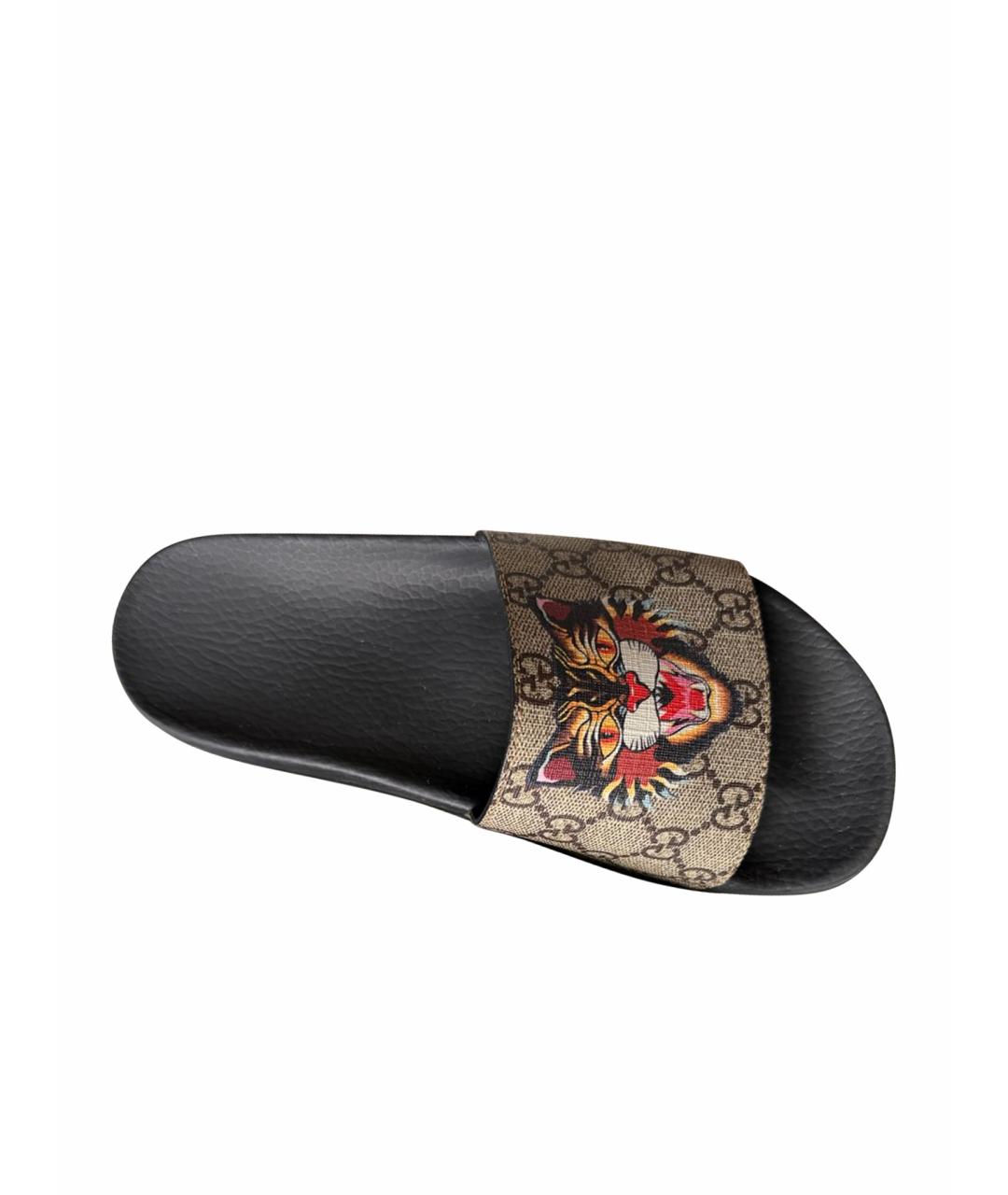 GUCCI Мульти шлепанцы, фото 3