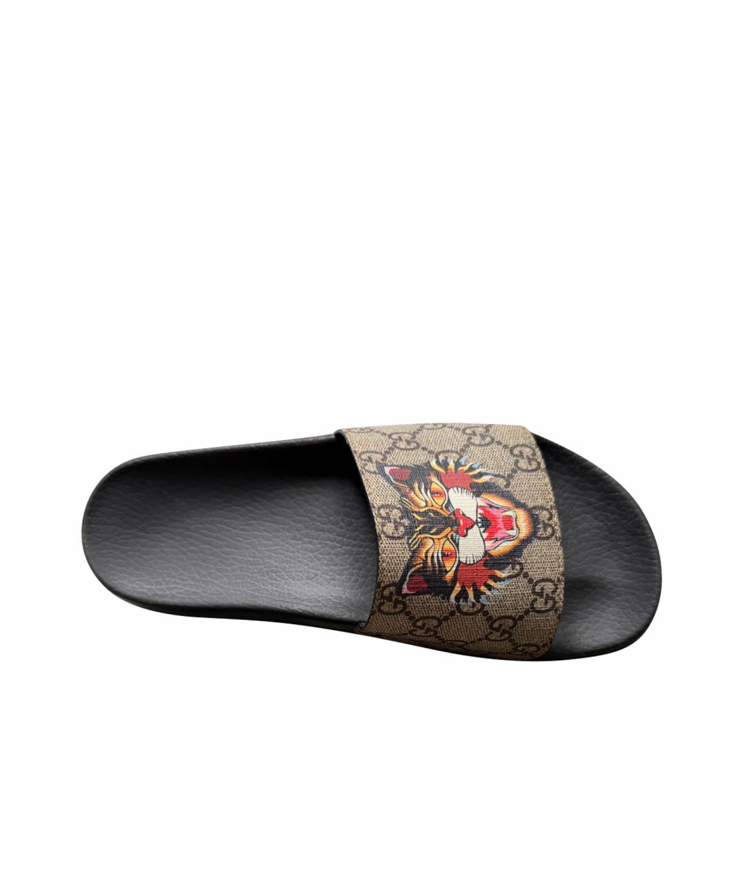 GUCCI Мульти шлепанцы, фото 1