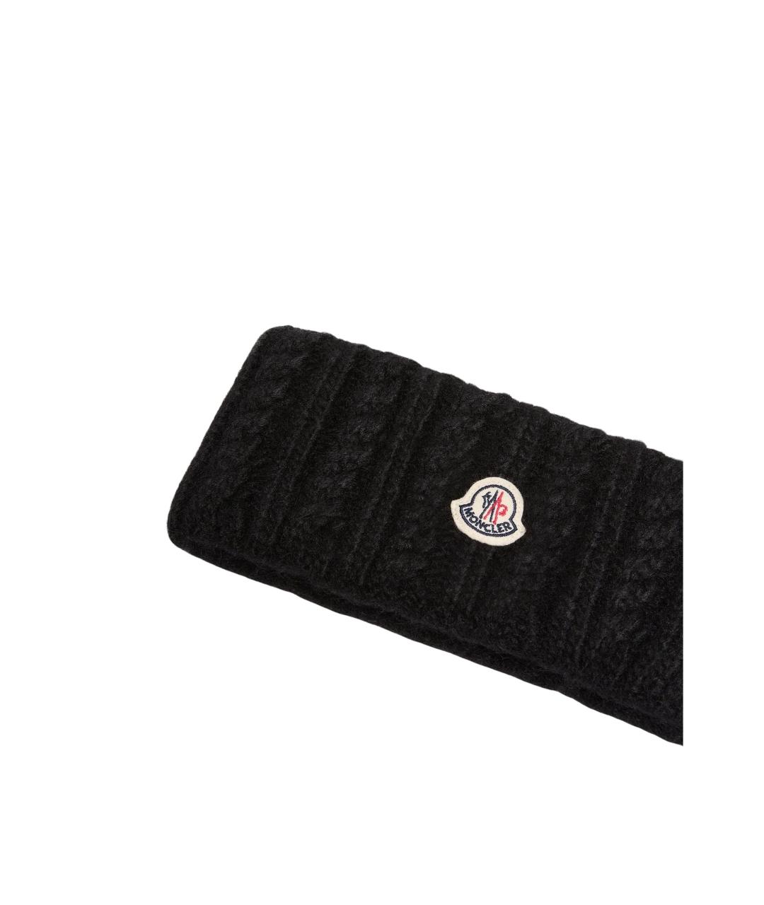 MONCLER Черная повязка, фото 3