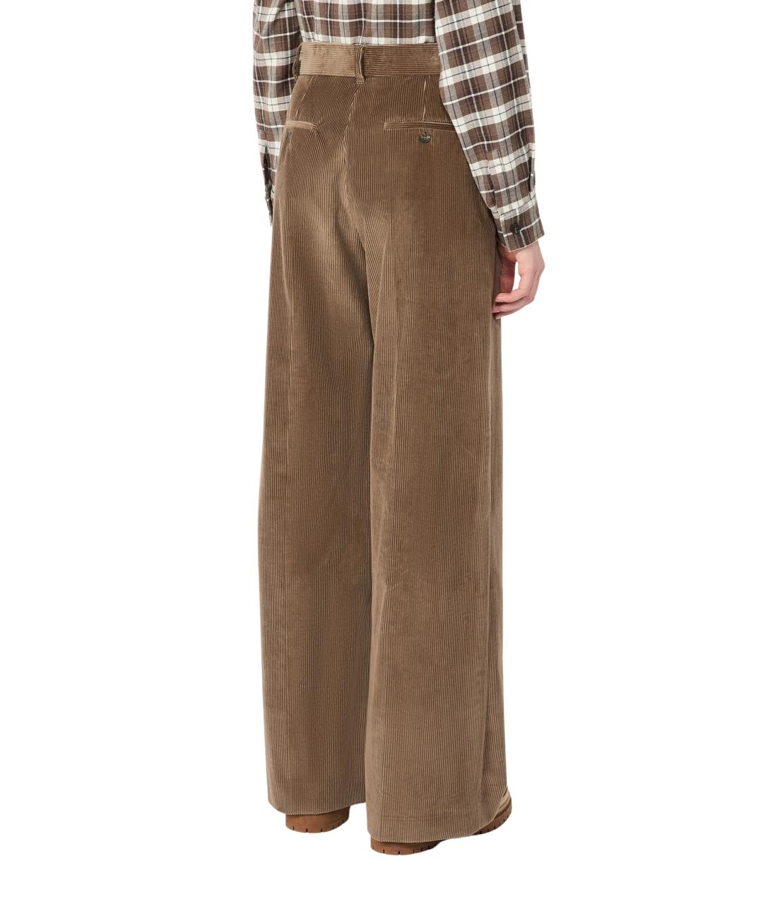 WEEKEND MAX MARA Хлопковые прямые брюки, фото 3