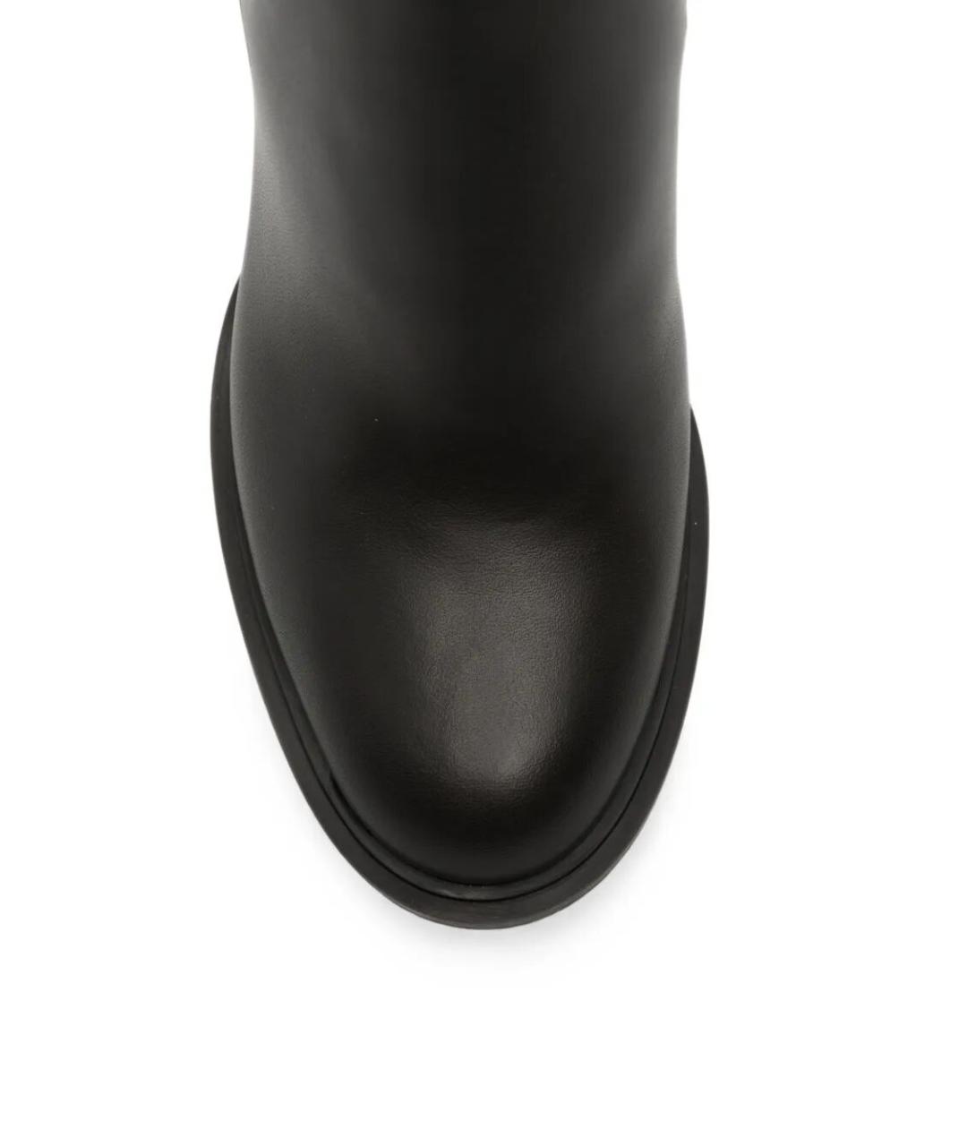 GIANVITO ROSSI Коричневые кожаные ботильоны, фото 2