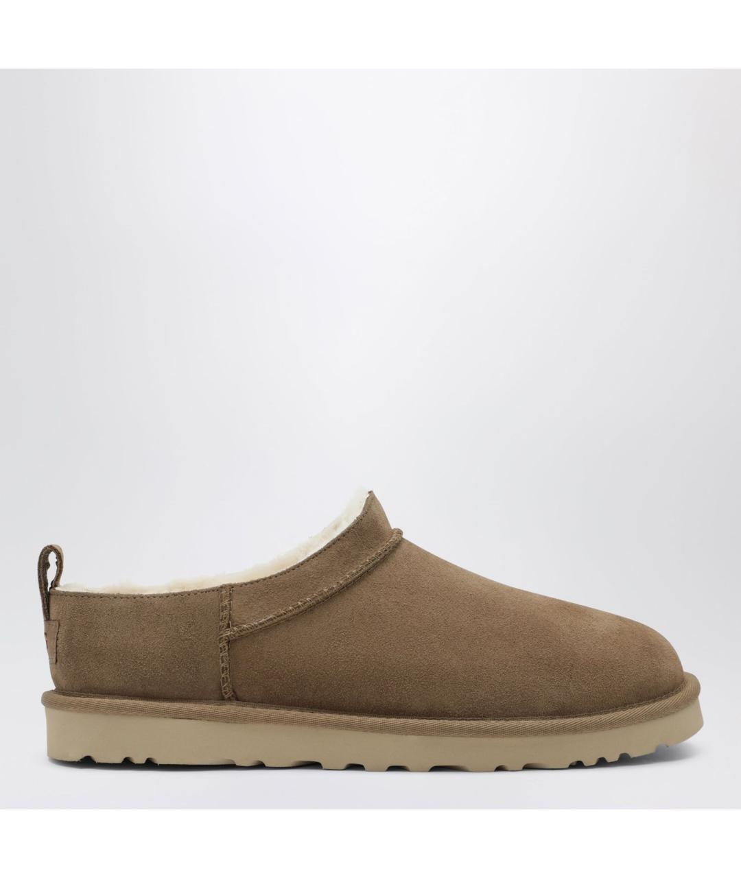 UGG Коричневые замшевые низкие ботинки, фото 3