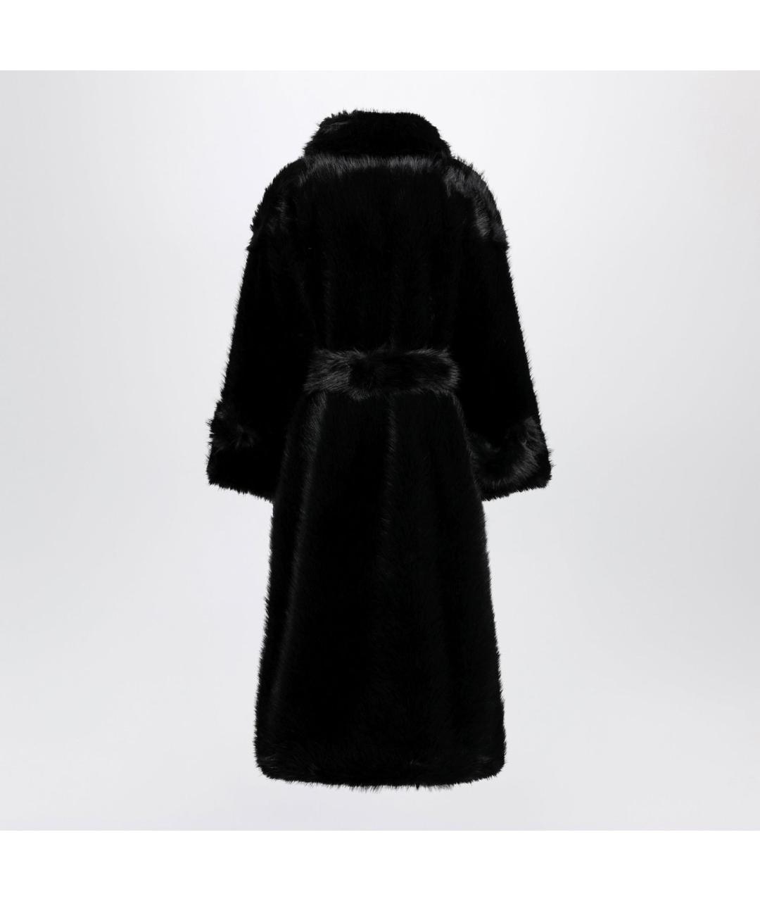B&B COUTURE Черная шуба, фото 2