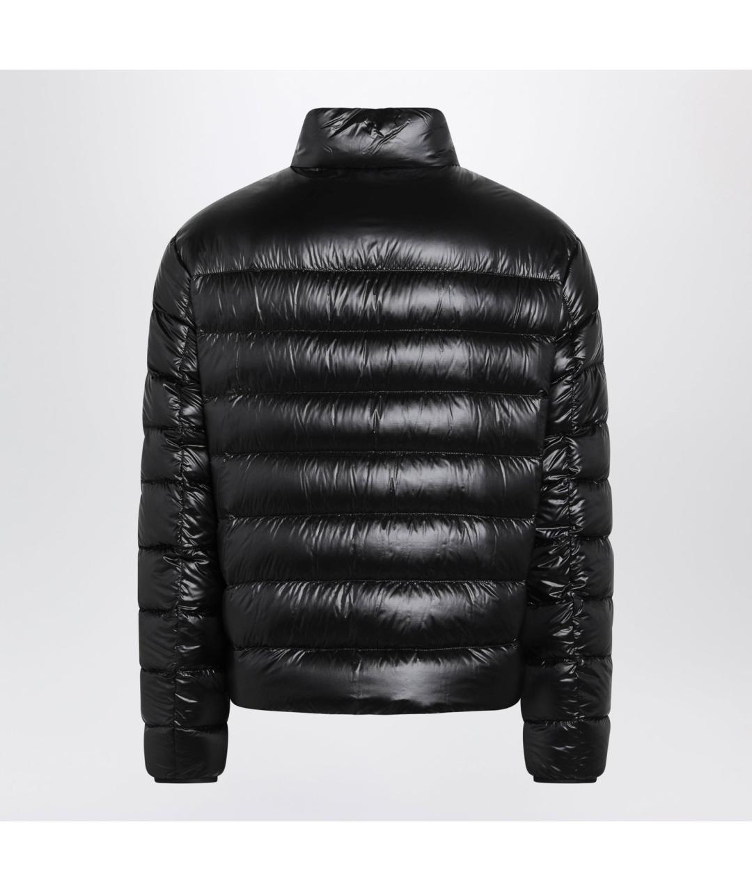 MONCLER Черная полиамидовая куртка, фото 2