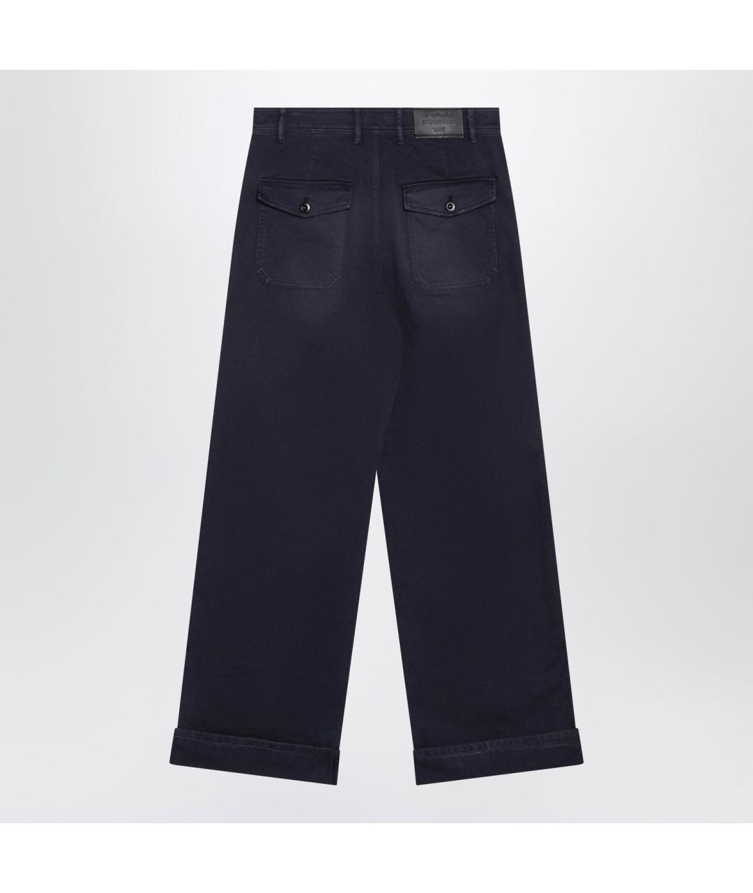 ACNE STUDIOS Синие деним повседневные брюки, фото 2