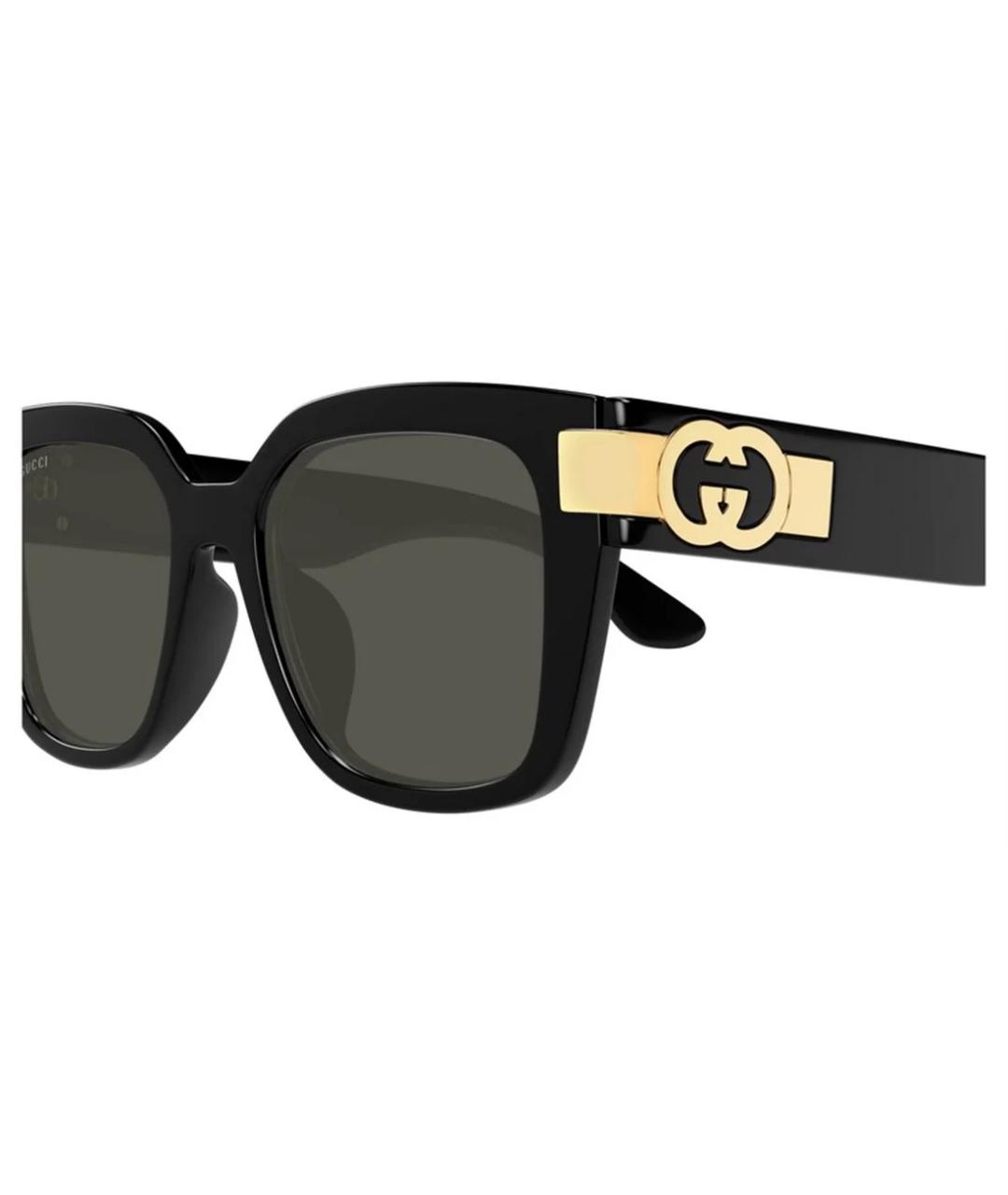 GUCCI Черные солнцезащитные очки, фото 3