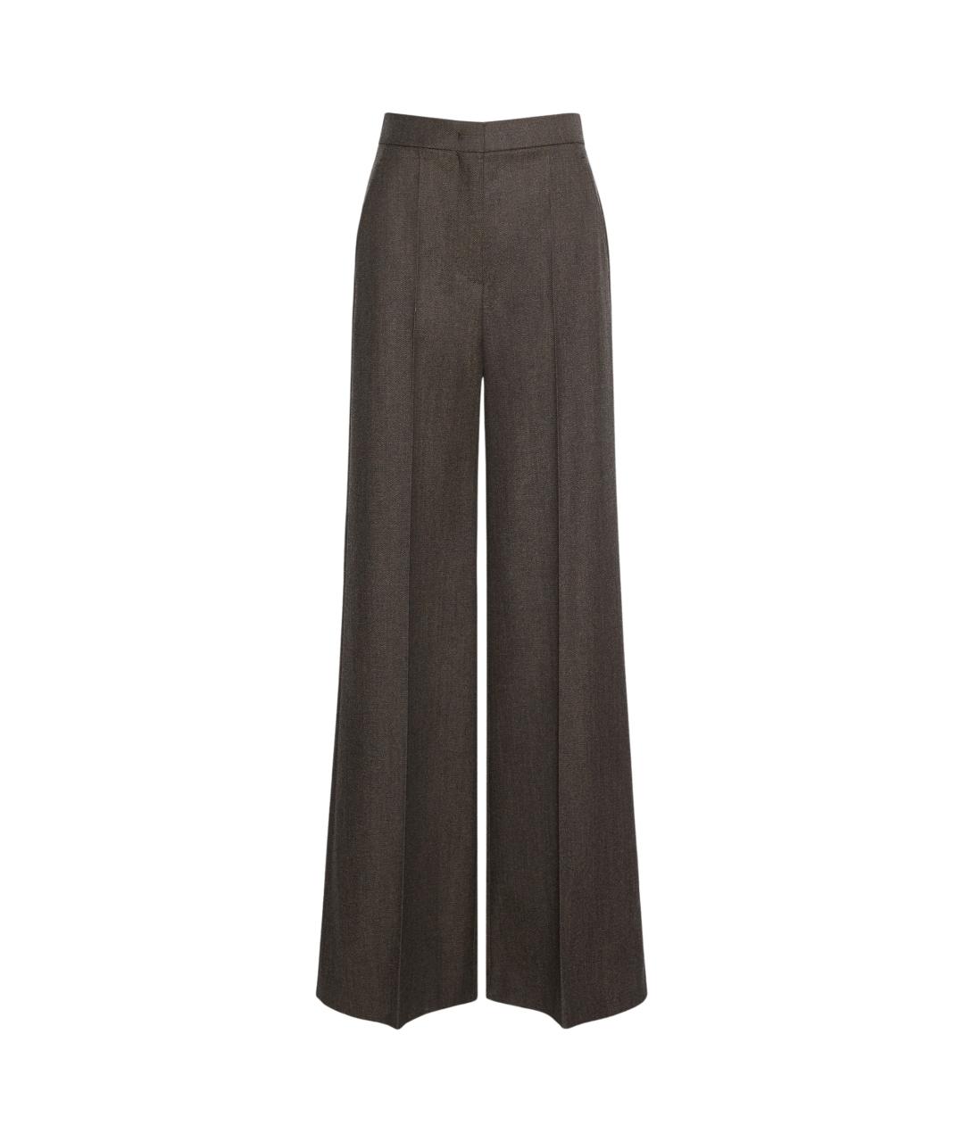 MAX MARA Шерстяные прямые брюки, фото 1