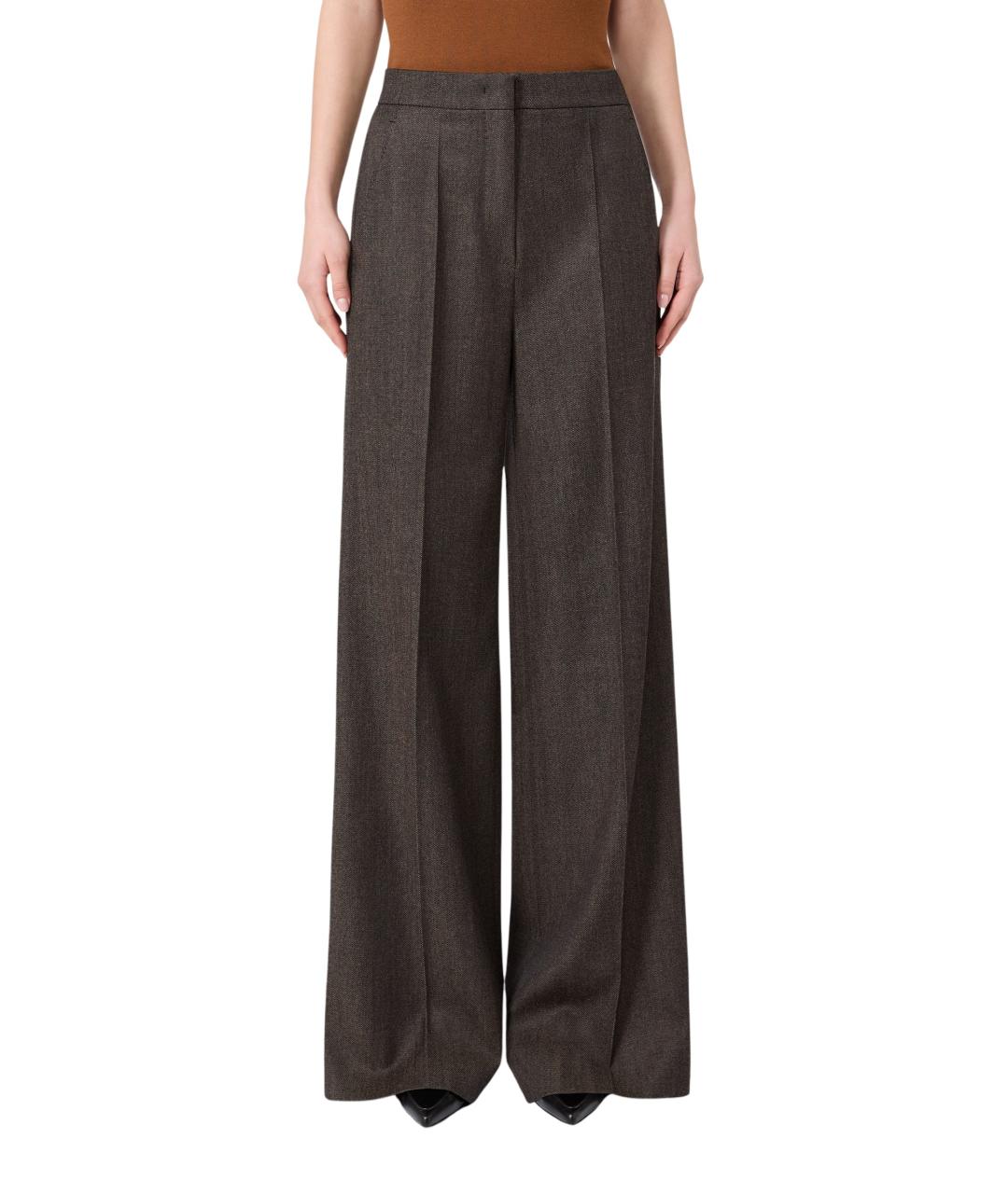 MAX MARA Шерстяные прямые брюки, фото 2