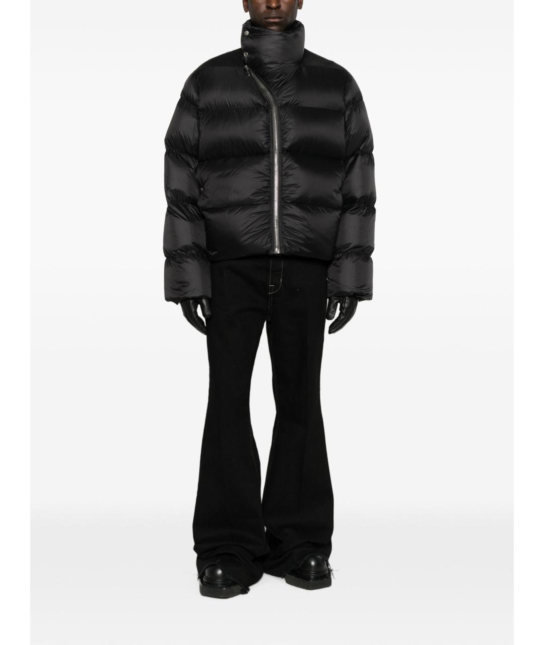 RICK OWENS Черная полиамидовая куртка, фото 5