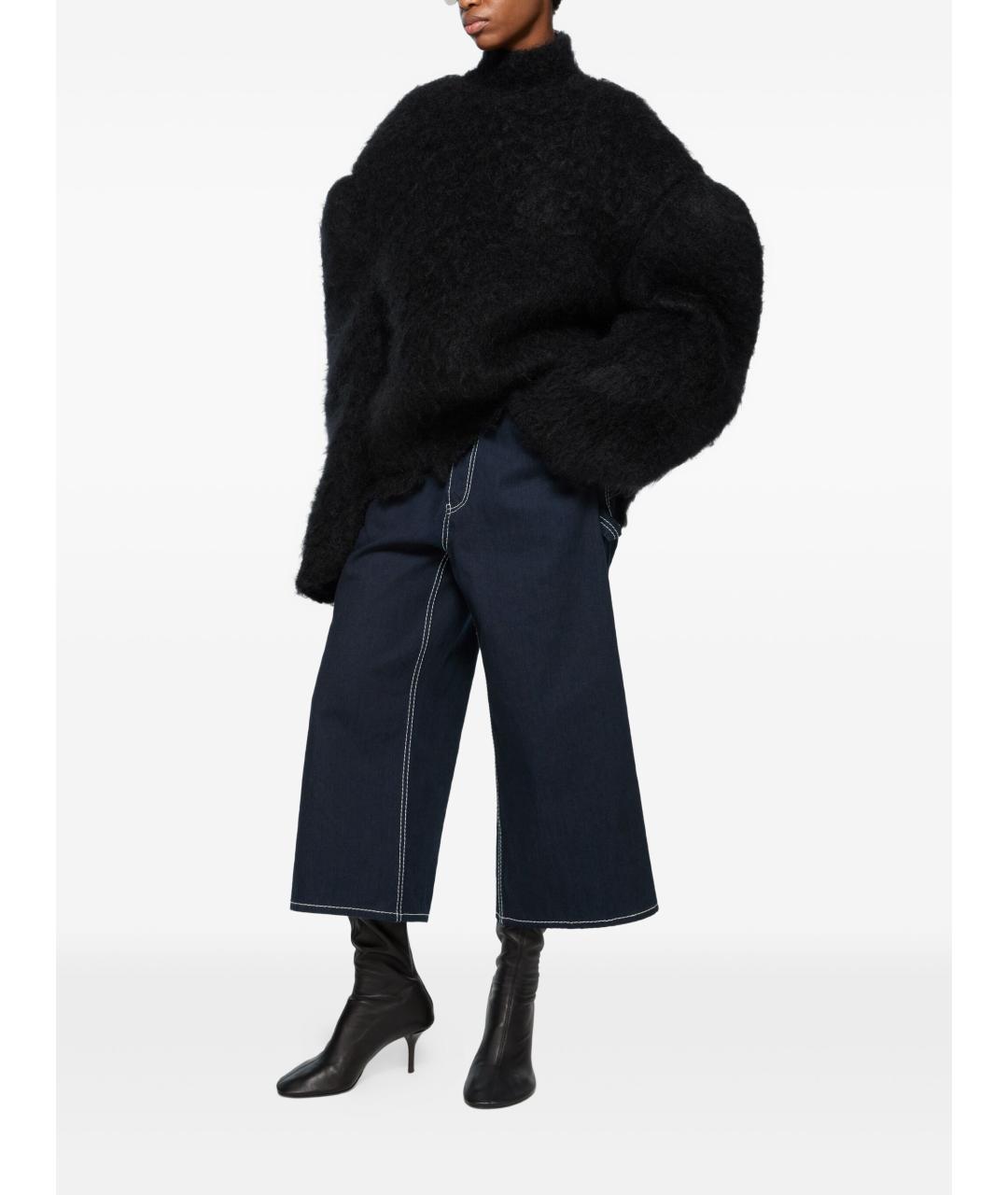 ACNE STUDIOS Черные кожаные сапоги, фото 2