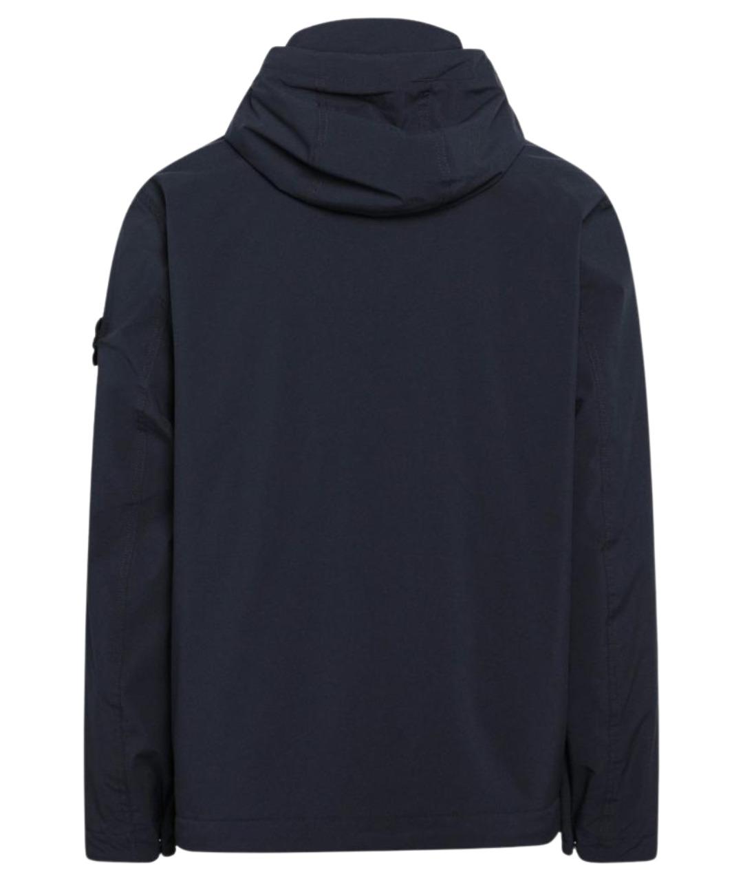 STONE ISLAND Синяя полиэстеровая куртка, фото 2