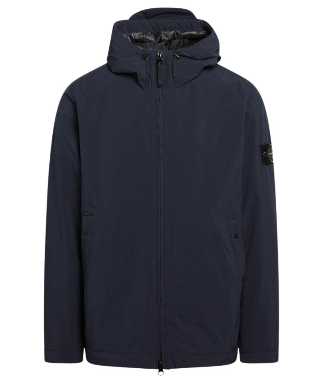 STONE ISLAND Синяя полиэстеровая куртка, фото 1