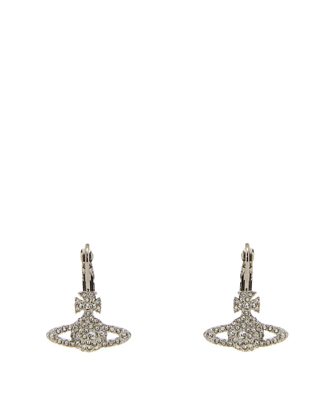 VIVIENNE WESTWOOD Серебряные латунные серьги, фото 1