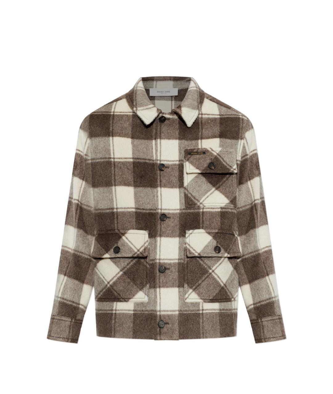 GOLDEN GOOSE Мульти шерстяная куртка, фото 1