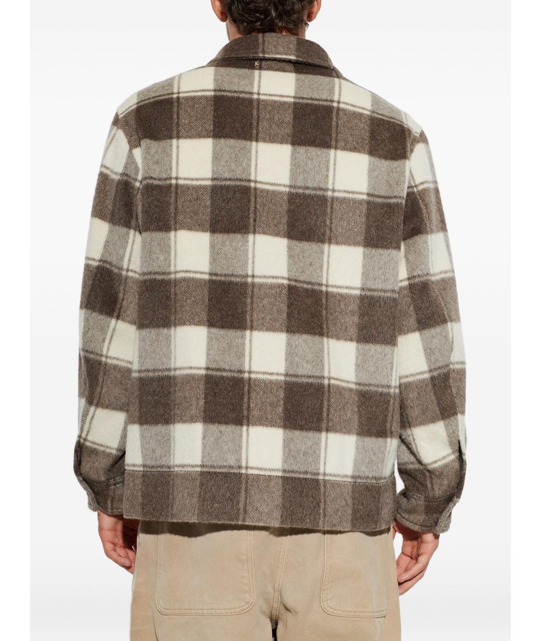 GOLDEN GOOSE Мульти шерстяная куртка, фото 4