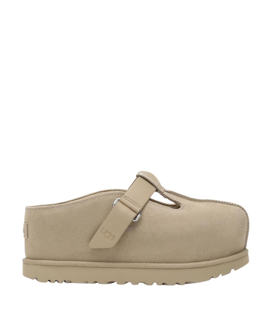 UGG Коричневые замшевые сандалии, фото 1