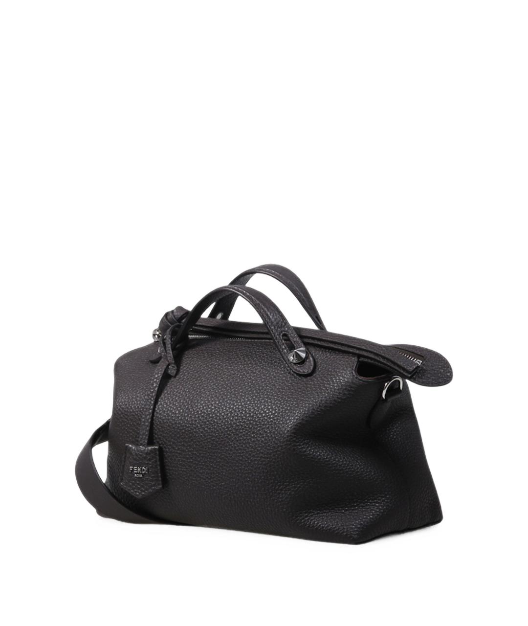 FENDI Коричневая кожаная сумка тоут, фото 3