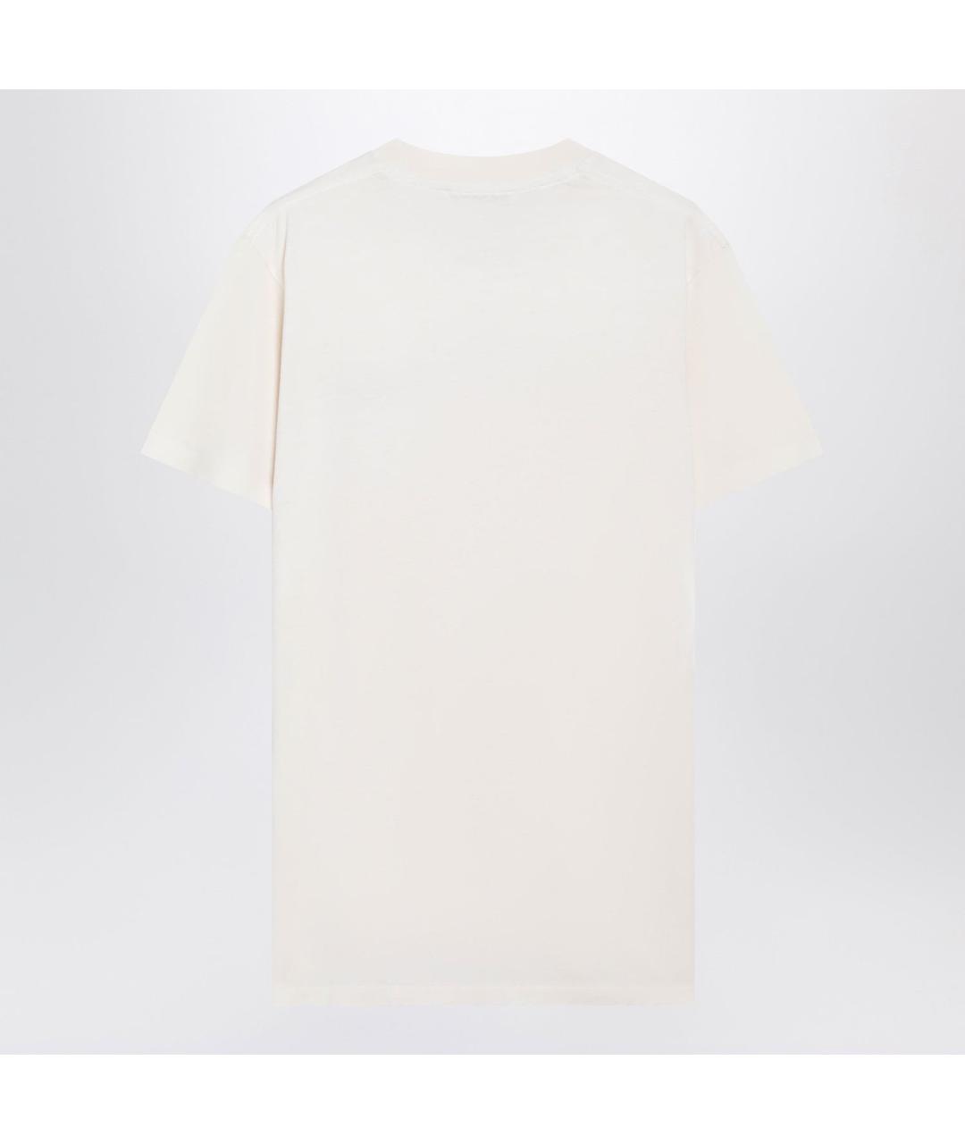 ACNE STUDIOS Розовая хлопковая футболка, фото 2